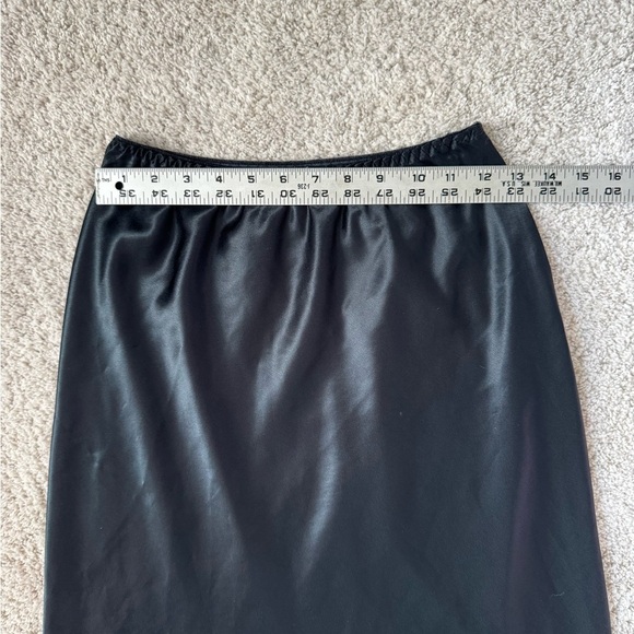 Calvin Klein Black Long Slip Small - Picture 6 of 7